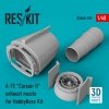 RESKIT RSU48-0189 A-7E CORSAIR II EXHAUST NOZZLE FOR HOBBYBOSS KIT (3D PRINTED) 1/48